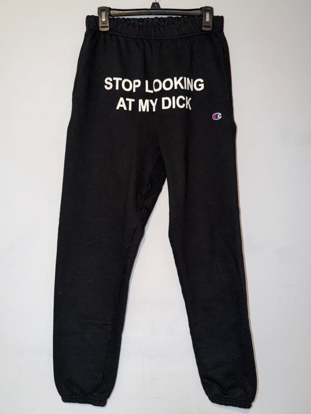 Stop looking at my d pizza slime champion joggers with original box